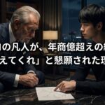 実績ゼロの凡人が、年商億超えの経営者に「教えてくれ」と懇願された理由。