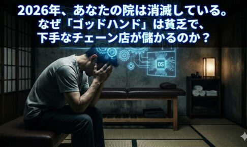 2026年、あなたの院は消滅している。なぜ「ゴッドハンド」は貧乏で、下手なチェーン店が儲かるのか？A