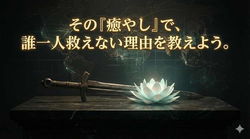 徳を積むほど「貧困」になる不条理：なぜあなたのヒーリングは1円の価値も生み出さないのか