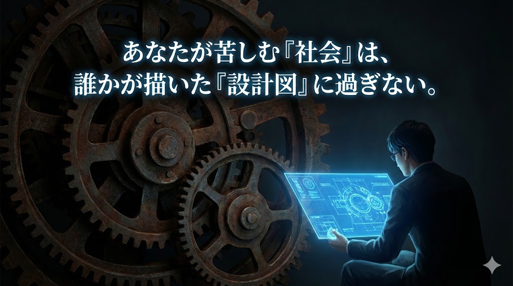 社会の「歯車」になれなかったあなたへ。その不適合は、あなたが世界の「バグ」に気づいてしまった証拠です。