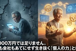 2000万円では足りません。国も会社もあてにせず生き抜く「個人の力」とは。
