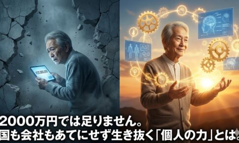 2000万円では足りません。国も会社もあてにせず生き抜く「個人の力」とは。